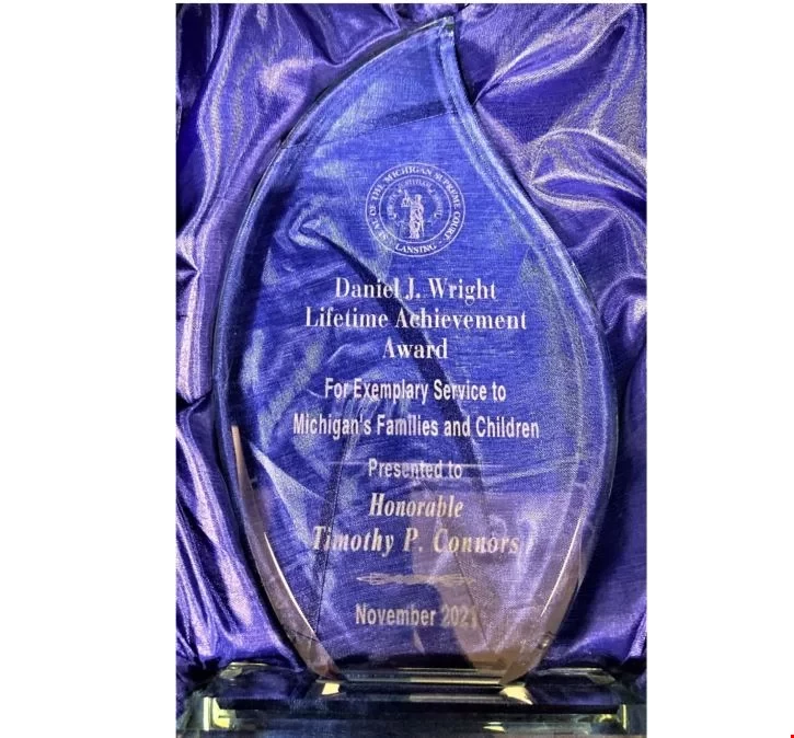 Supreme Court Seeks Nominations for Daniel J. Wright Award Honoring Service  to Michigan Families and Children